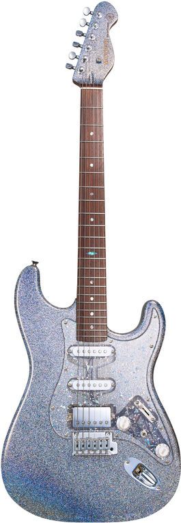 Guitarra Electrica Cuerpo Macizo Mooer Msc50 Pro Magic Crysta W/Bag