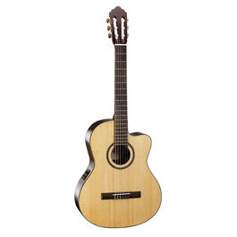 Guitarra Clásica 4/4 Cort Ac160cf Nat W/Bag