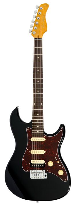 Guitarra Eléctrica St Sire Guitars S3 Hss New Gen Black
