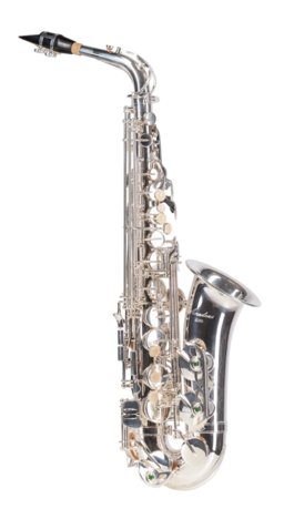 Saxo Alto Amadeus Plateado