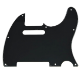 Golpeador 3 Capas Jet Guitars Telecaster S/S PT300-BK Negro