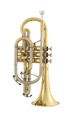 Corneta Willson 460 Celebration Red Brass Plateada