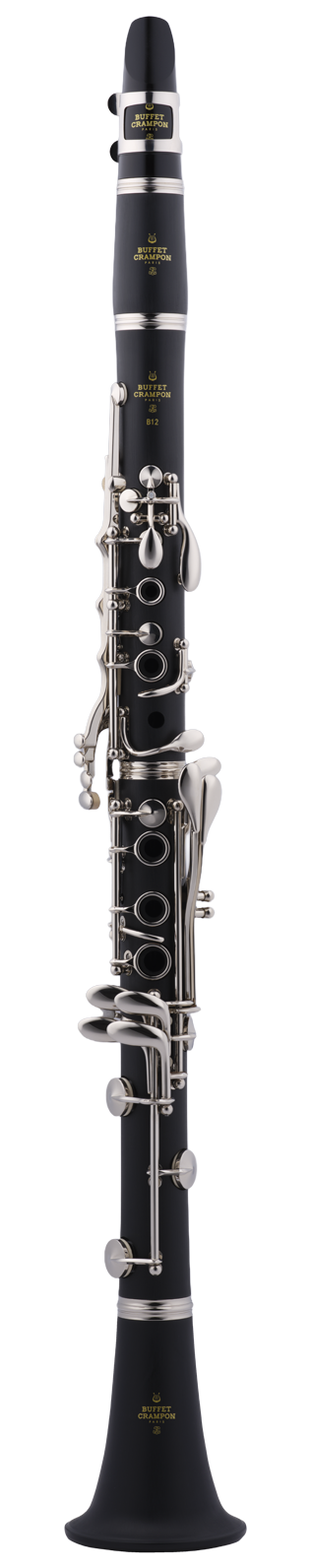 Clarinete Buffet B12 17 Llaves Niqueladas