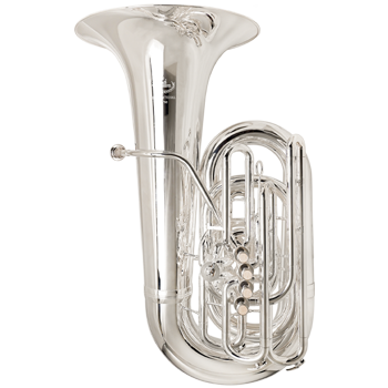 Tuba B&S 795 Do 5/4  Plateada