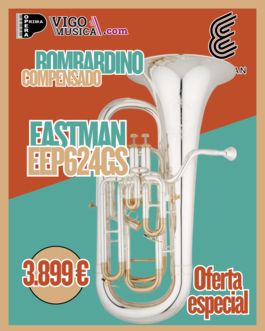 Bombardino Compensado Eastman EEP624GS Plateado/Dorado Professional