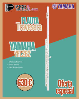 Flauta travesera en Do Yamaha YFL262