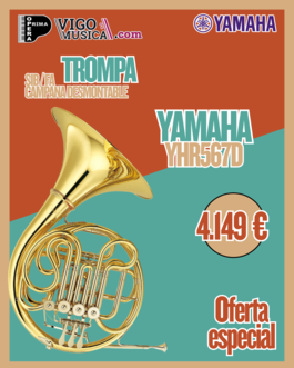 Trompa doble en Sib/ Fa Yamaha YHR567D