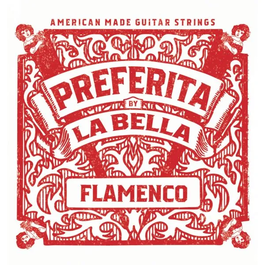 Juego Cuerdas Flamenco La Bella Preferita