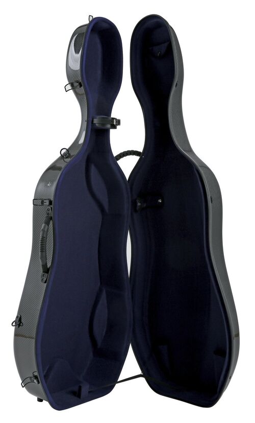 Estuche Cello Idea Carbono 2.9 Interior burdeos GEWA Made in Germany