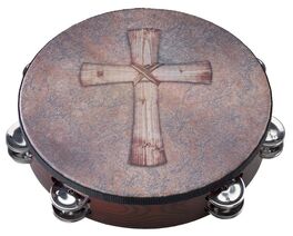 Panderetas ideal para cultos religiosos TA-3010-81-SD049