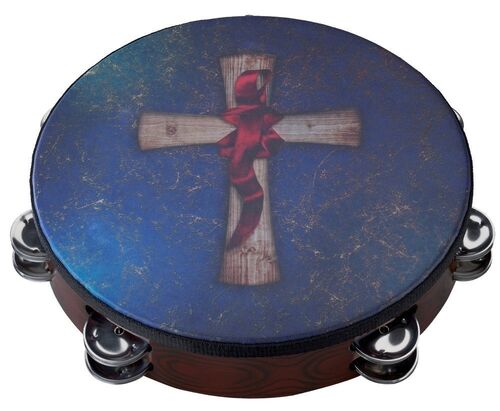 Panderetas ideal para cultos religiosos TA-3010-81-SD050