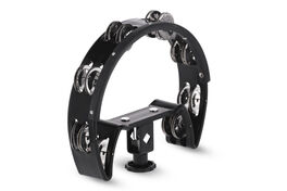 Pandereta Redonda Media Luna Negra