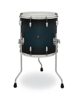 Tom base Renown Maple Satin Antique Blue Burst