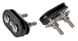 Instalación de casco Conga Negro, recubrimiento pulverizado