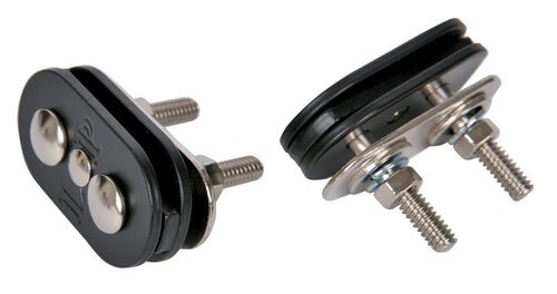 Instalación de casco Conga Negro, recubrimiento pulverizado Instalación de casco Conga Negro, recubrimiento pulverizado