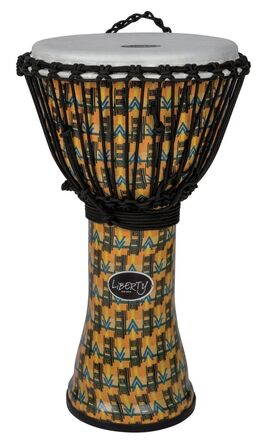 Djembé Liberty Series Rope Tuned 14 Abstract Kente