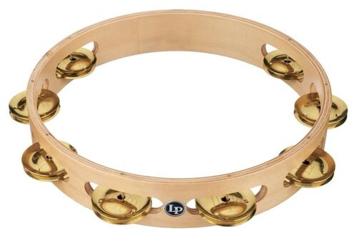 Panderetas Pro 10in Single Row Tambourin Latón