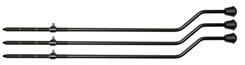 Soporte múltiple RAW Street Can  - LP1614 LP1616 LP1618 Negro (acabado rugoso)