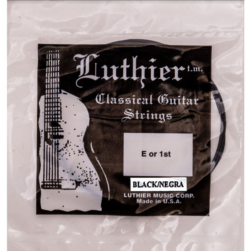 Cuerda 1ª Luthier Negra Clásica LU-01BK Cuerda 1ª Luthier Negra Clásica LU-01BK