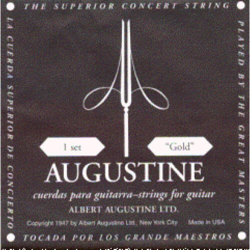 Cuerda 2ª Augustine Negra Clásica