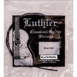 Cuerda 3ª Luthier Negra Clásica LU-03BK