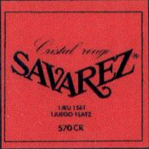 Cuerda Savarez Clásica 2a Cristal Roja 572-R