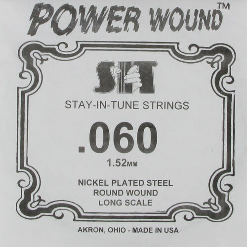 Cuerda Guitarra Baja SIT .60NR