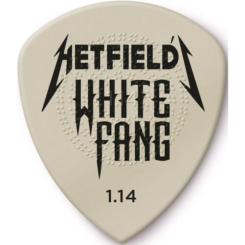 Bolsa 6 Púas Dunlop PH122P-114 Hetfield White Fang 1,14mm
