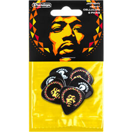 Bolsa 6 Púas Dunlop JHP-16HV Jimi Hendrix Aura Mandala