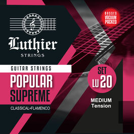 Juego Cuerdas Luthier 20 Guitarra Clásica LU-20