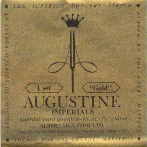 Juego Cuerda Augustine Imperial Oro Clásica