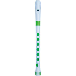 Flauta Nuvo Recorder+ Digit.Alemana N-320RDBWGRG Blanca/Verde