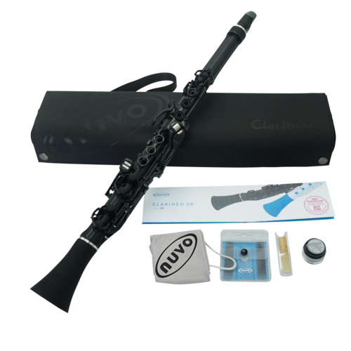Clarinéo Nuvo N-100CLBK Negro y Cromo
