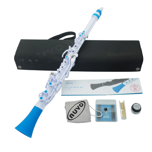 Clarinéo 2,0 Nuvo N-120CLBL Blanco y Azul