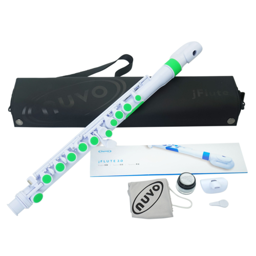 JFlute 2,0 Nuvo N-220JFGN Blanca y Verde