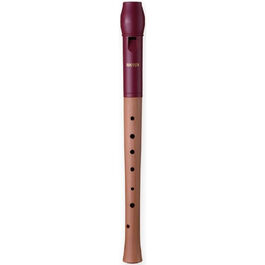 Flauta Dulce soprano Digitación Alemana Smart WRS-4338G-PU Mixta Púrpura