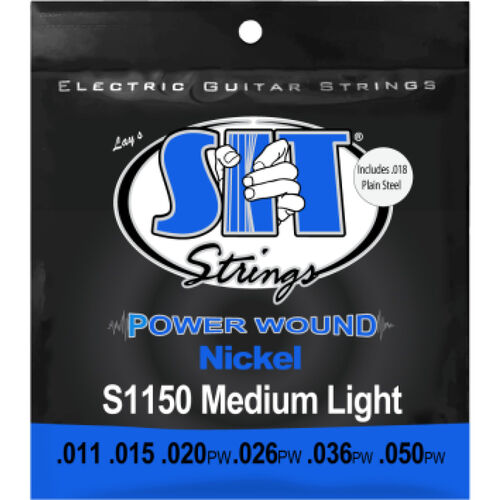 Juego Cuerdas Guitarra Eléctrica SIT Powerwound S1150 011-050
