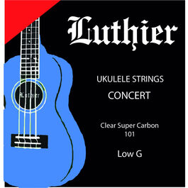 Juego Cuerdas Luthier Ukelele Concert Low G LU-TELG