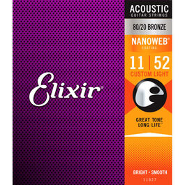 Juego Elixir Acústica Nanoweb 11027 (11-52)