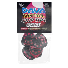 Bolsa 6 Púas Dava 6624 Control Grip Tips Gels