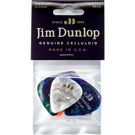 Bolsa 12 Púas Dunlop PVP-106 Variety Celluloid Medium