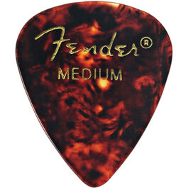 Pack 12 Púas Fender 0351-800 Tortoise Shell Medium