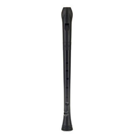 Flauta dulce soprano Digitación Alemana Nuvo N-310RDBKG Negra 3 Piezas
