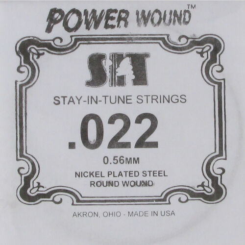 Cuerda Guitarra Eléctrica SIT ,022PW