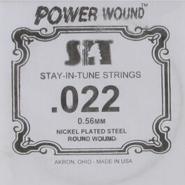 Cuerda Guitarra Eléctrica SIT ,022PW
