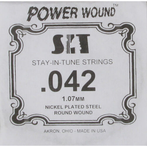 Cuerda Guitarra Eléctrica SIT ,042PW
