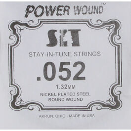 Cuerda Guitarra Eléctrica SIT ,052PW