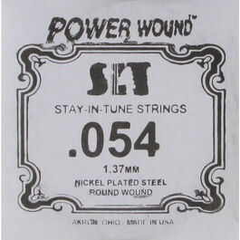 Cuerda Guitarra Eléctrica SIT ,054PW