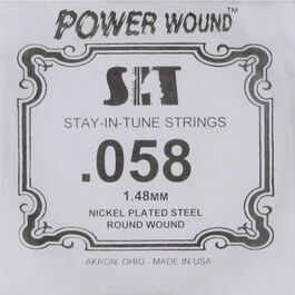 Cuerda Guitarra Eléctrica SIT ,058PW