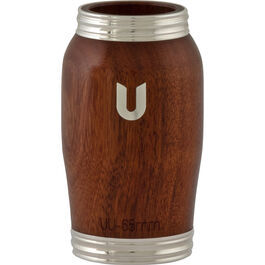 Barrilete Uebel Universal 65mm Mopane chapada en plata MSP